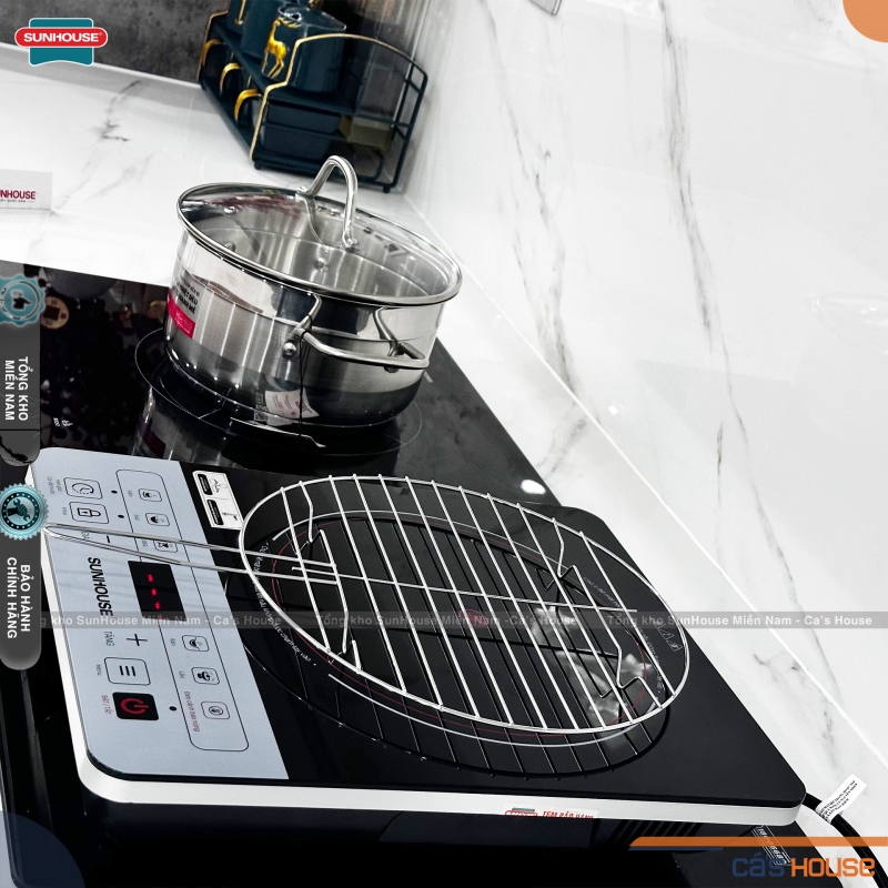 Bếp hồng ngoại cảm ứng 2000W - Sunhouse SHD6005